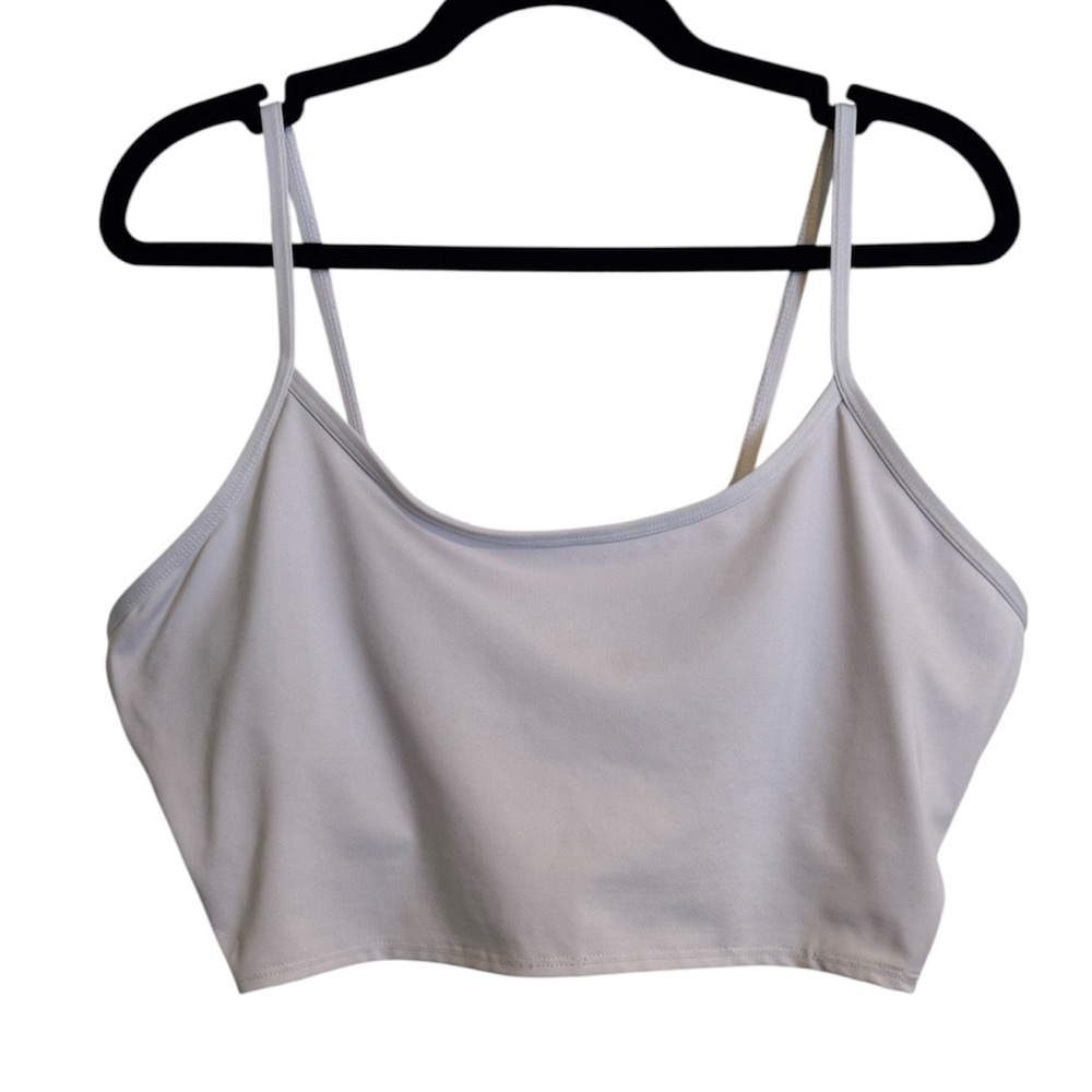 🌻 Victoria’s Secret Pink White Bralette/Crop Top (see measurements)